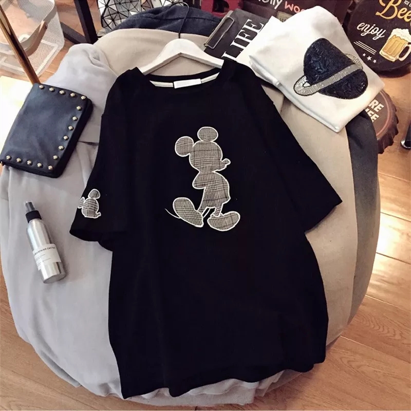 T-shirt Mickey Mouse noir