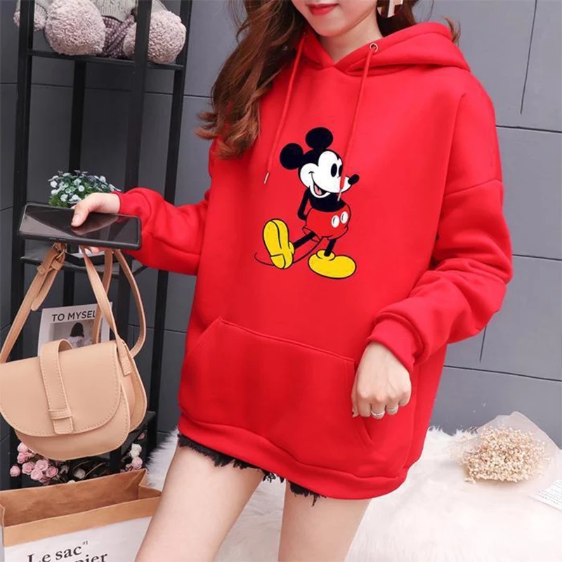 Sweat Mickey Mouse rouge